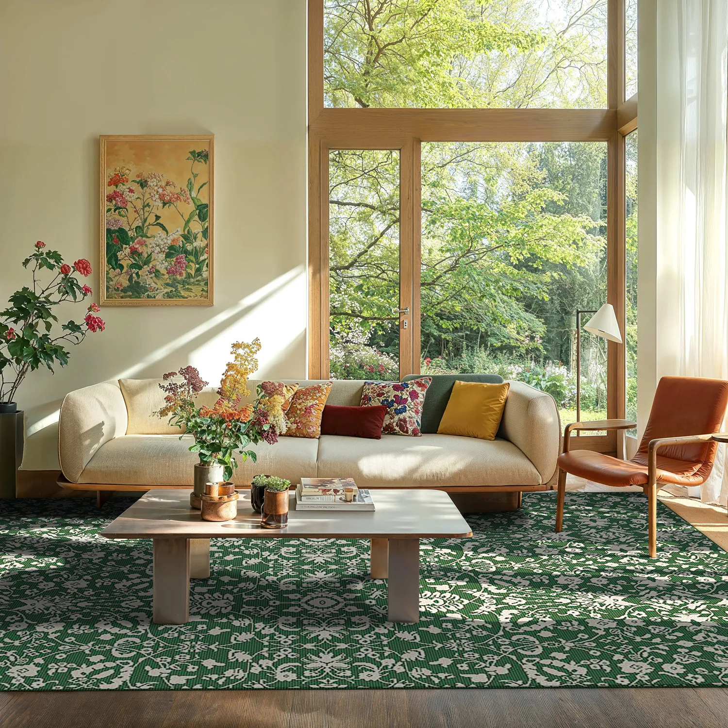 Beltéri és kültéri szőnyeg - Brussels Ocean (zöld)