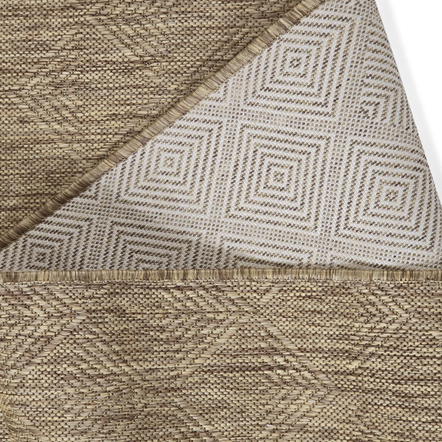 Beltéri és kültéri szőnyeg - Caldwell (barna)