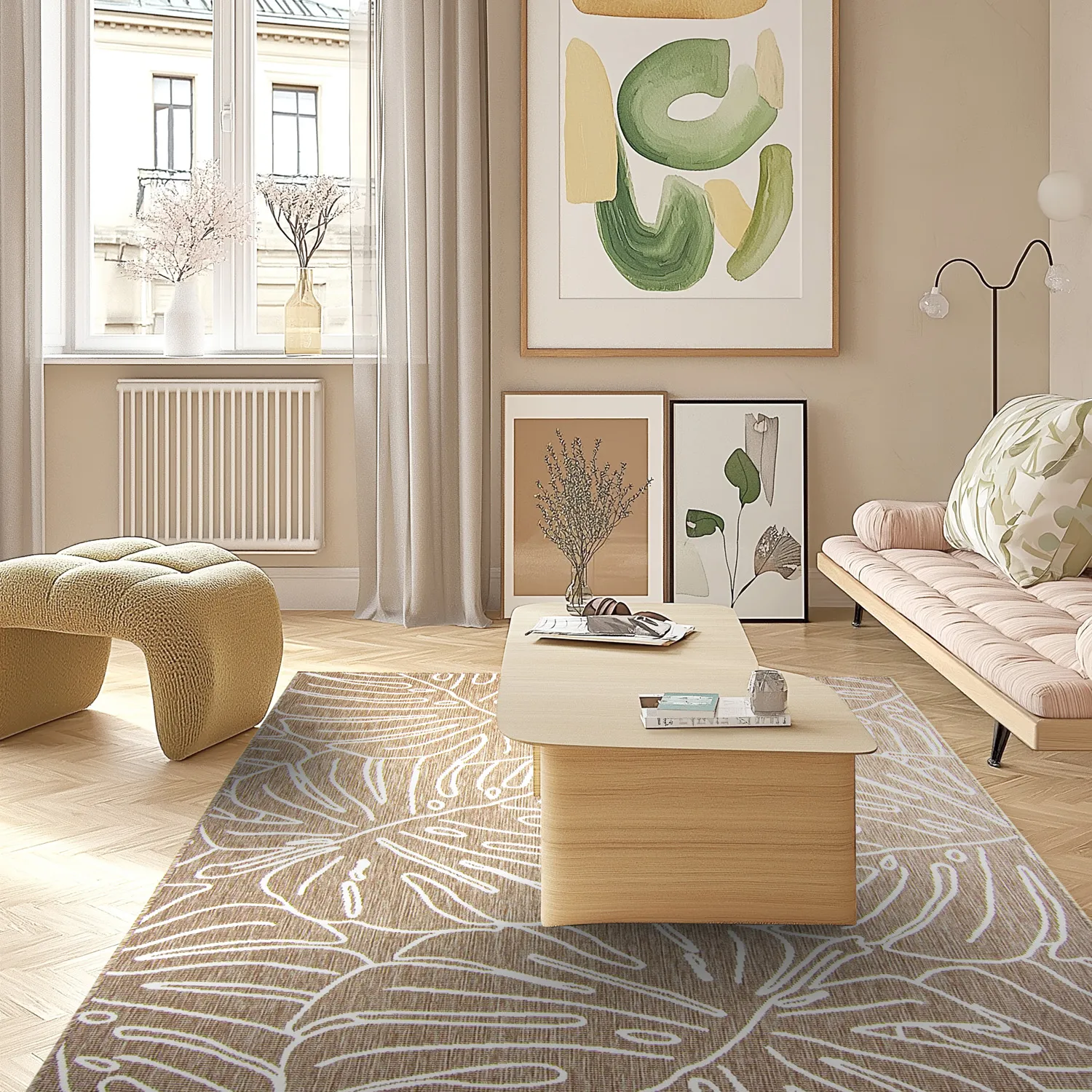 Beltéri és kültéri szőnyeg - Francis (bézs)