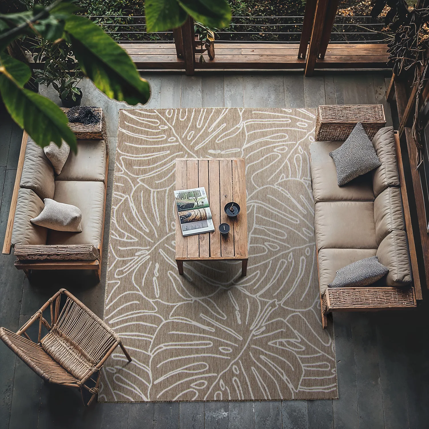 Beltéri és kültéri szőnyeg - Francis (bézs)