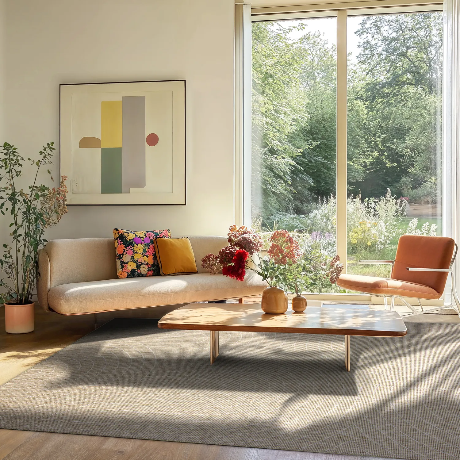 Beltéri és kültéri szőnyeg - Hayden (bézs)