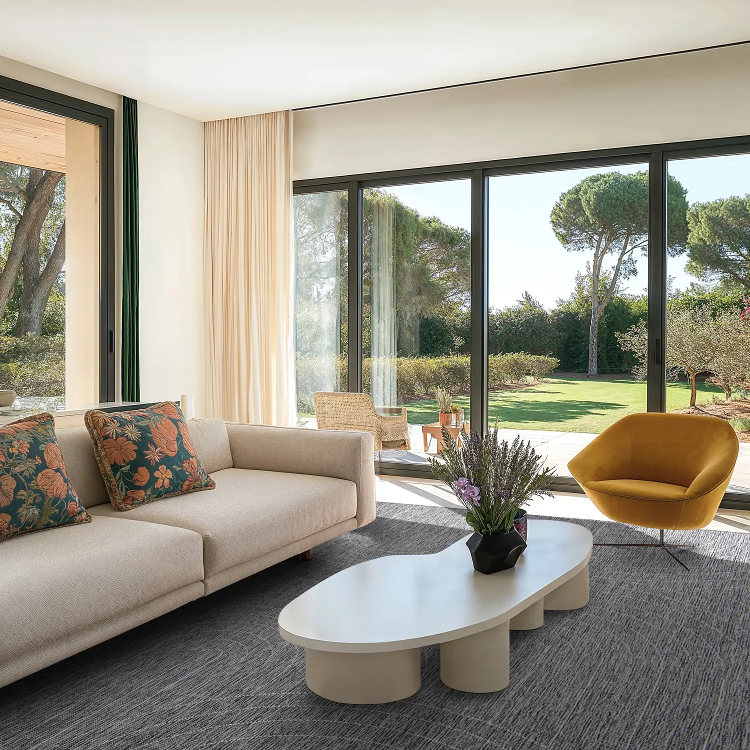 Beltéri és kültéri szőnyeg - Hayden (szürke)