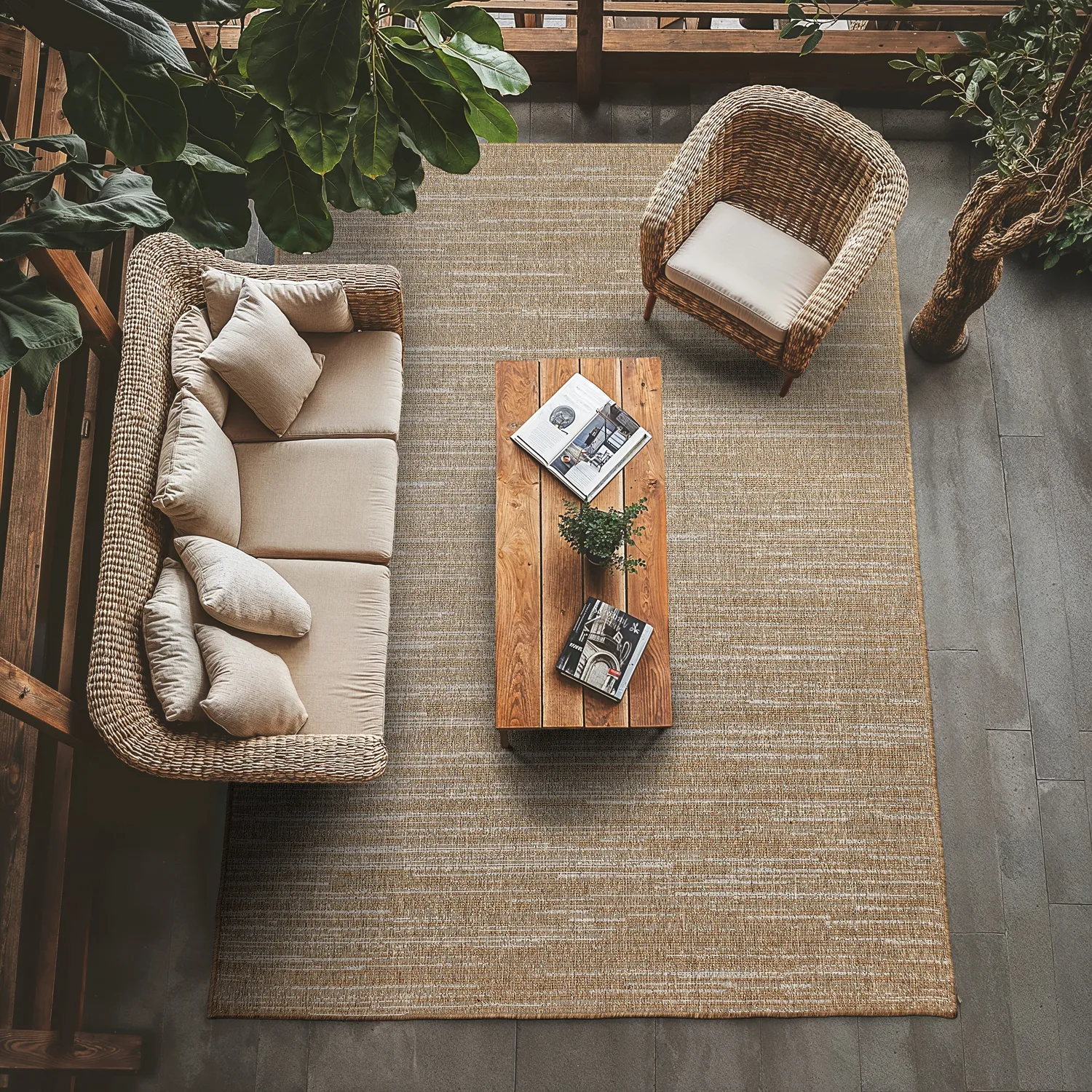 Beltéri és kültéri szőnyeg - Liam (juta)
