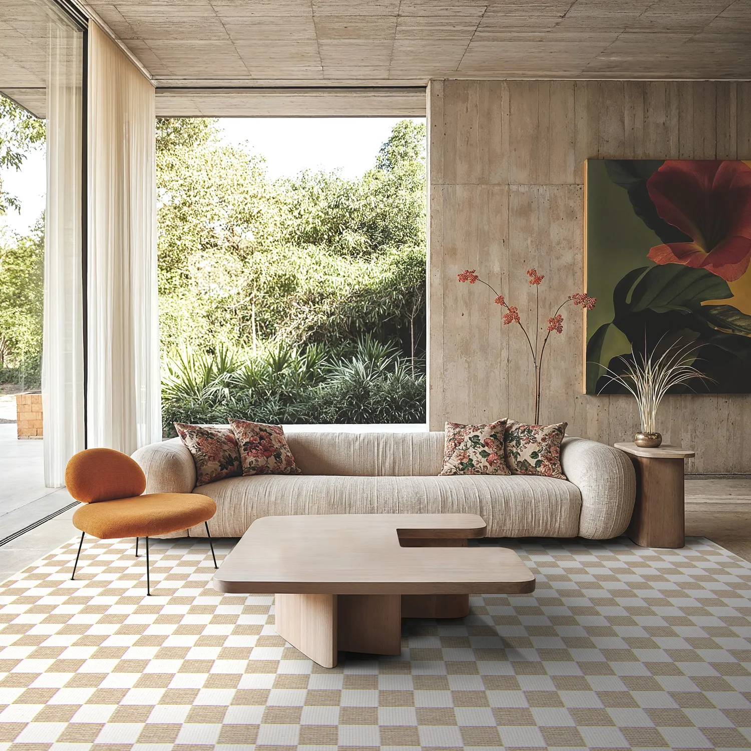 Beltéri és kültéri szőnyeg - Lucida (bézs)