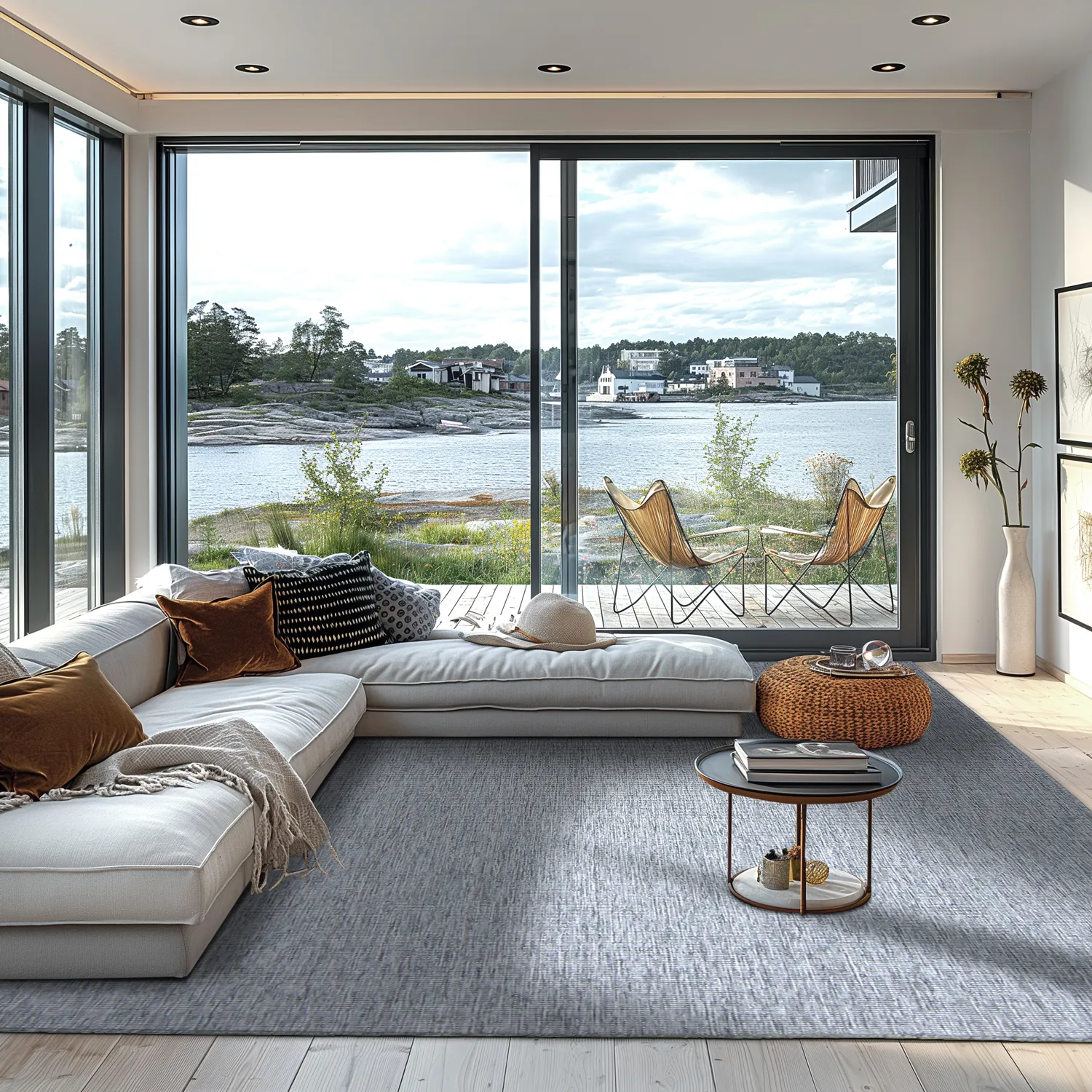 Beltéri és kültéri szőnyeg - Monsanto (szürke)