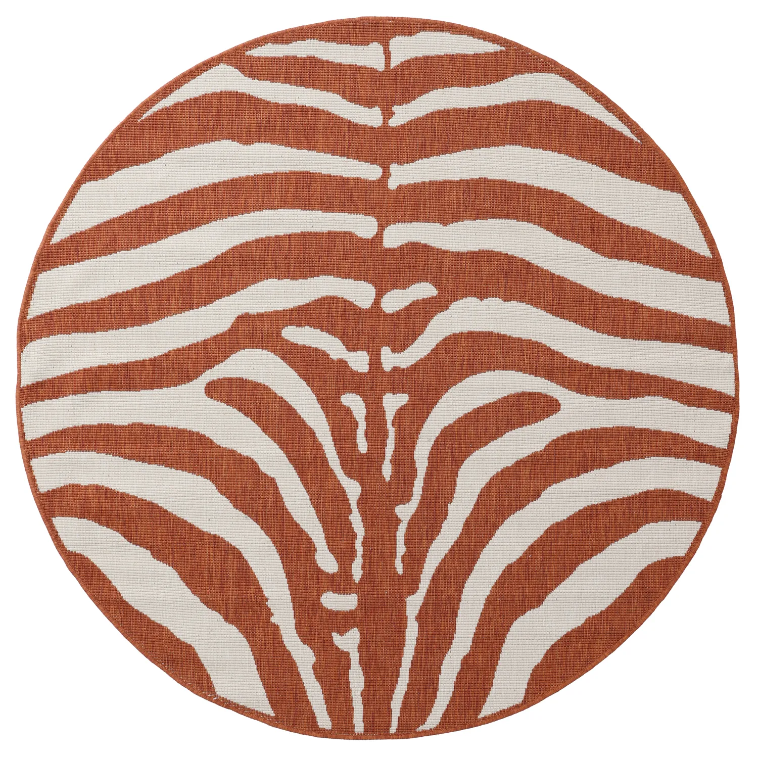 Kerek szőnyeg - Indoor/Outdoor Winona (narancs)