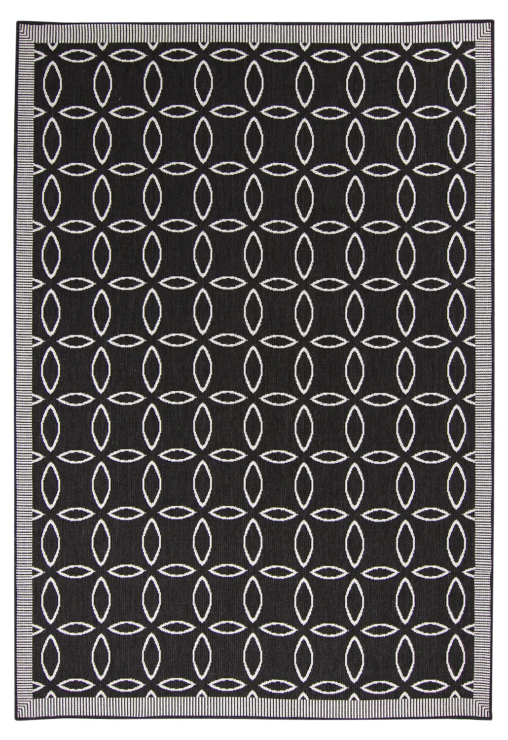 Beltéri és kültéri szőnyeg - Dewey (fekete)