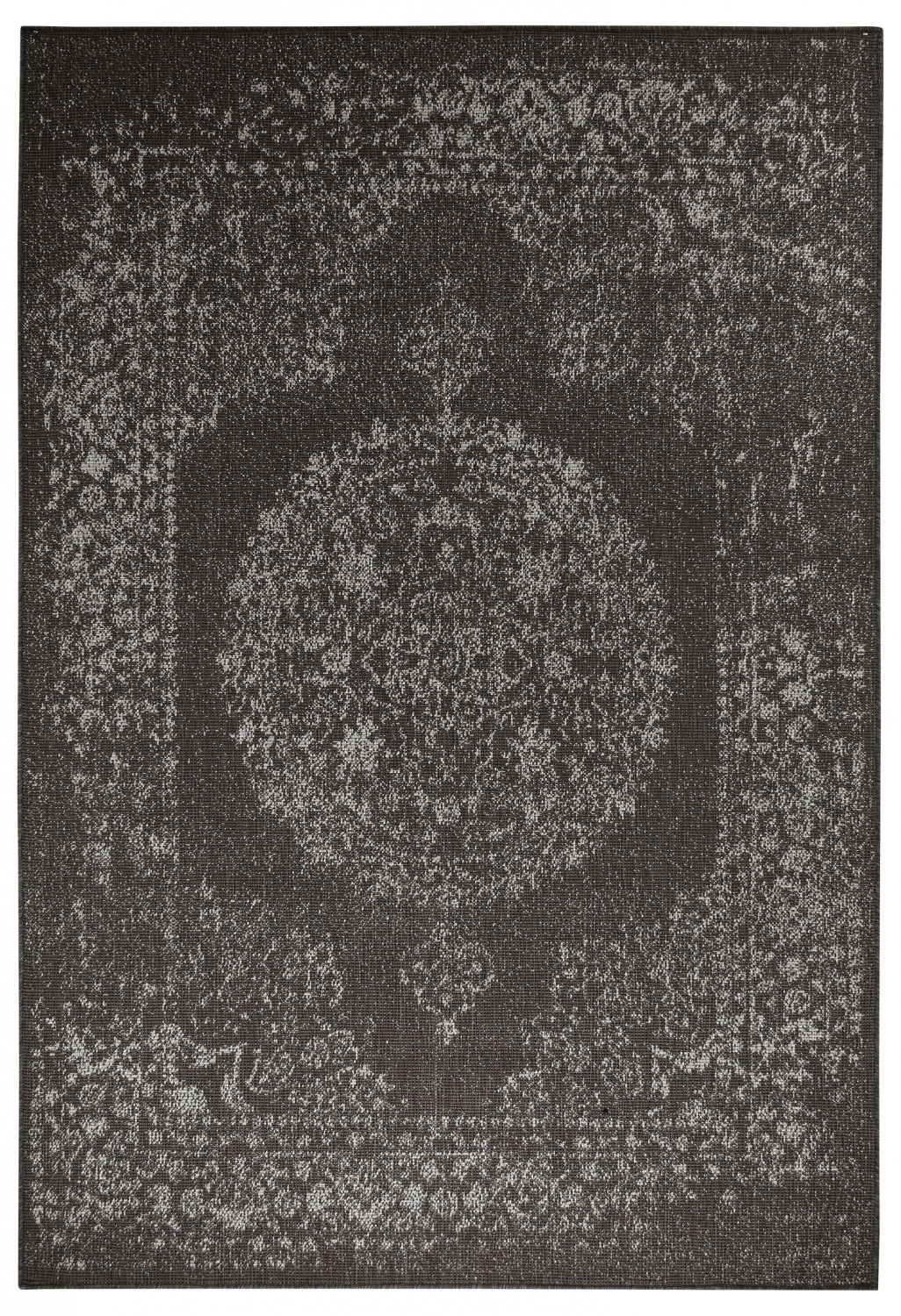 Beltéri és kültéri szőnyeg - Ellstin (fekete)