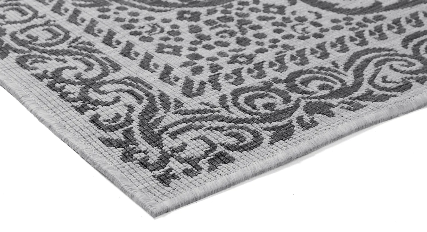 Beltéri és kültéri szőnyeg - Sylvaine (fekete)