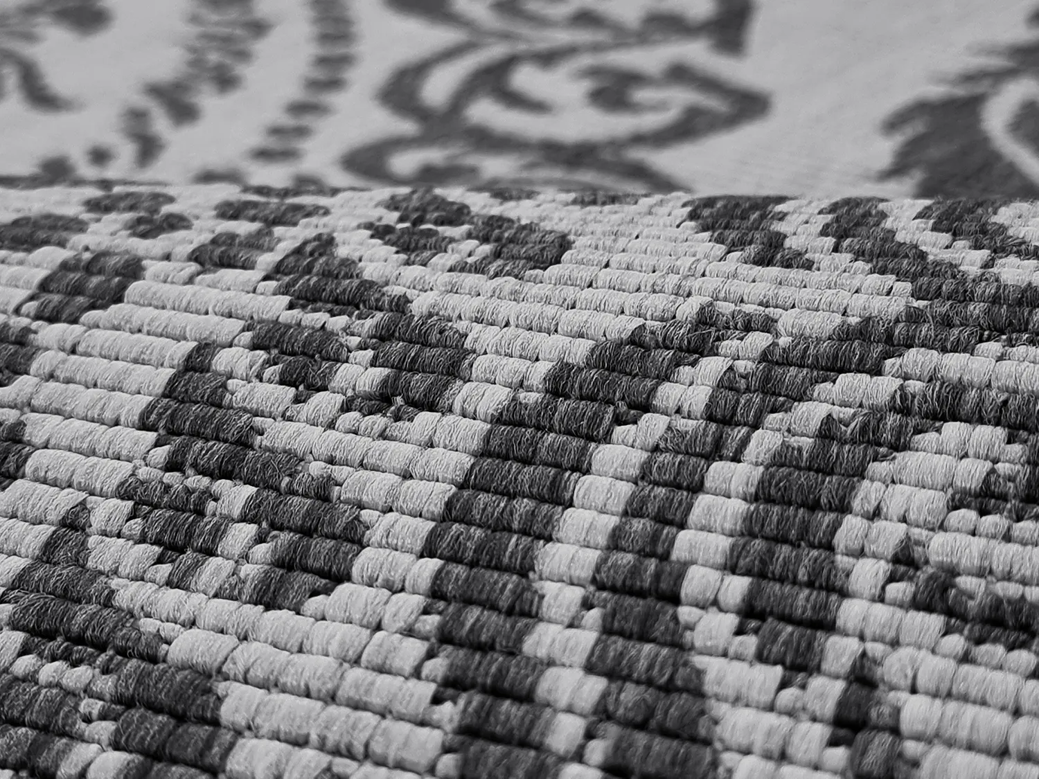 Beltéri és kültéri szőnyeg - Sylvaine (fekete)