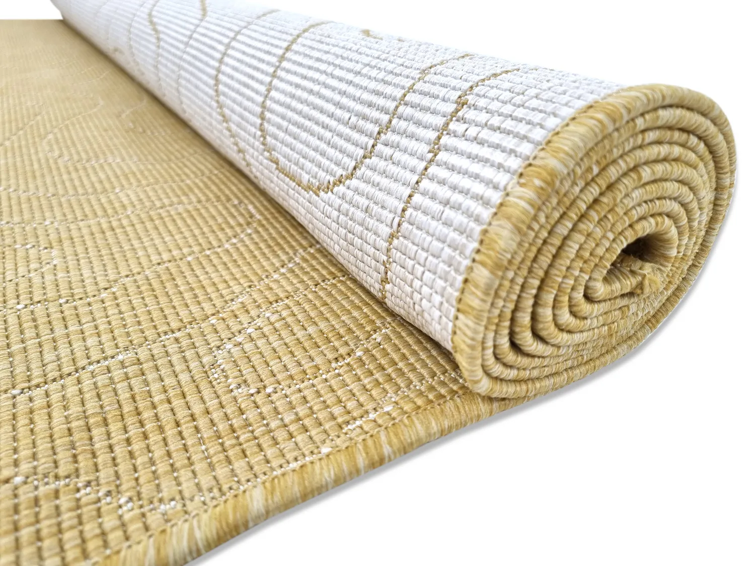 Beltéri és kültéri szőnyeg - Thurman (sárga)