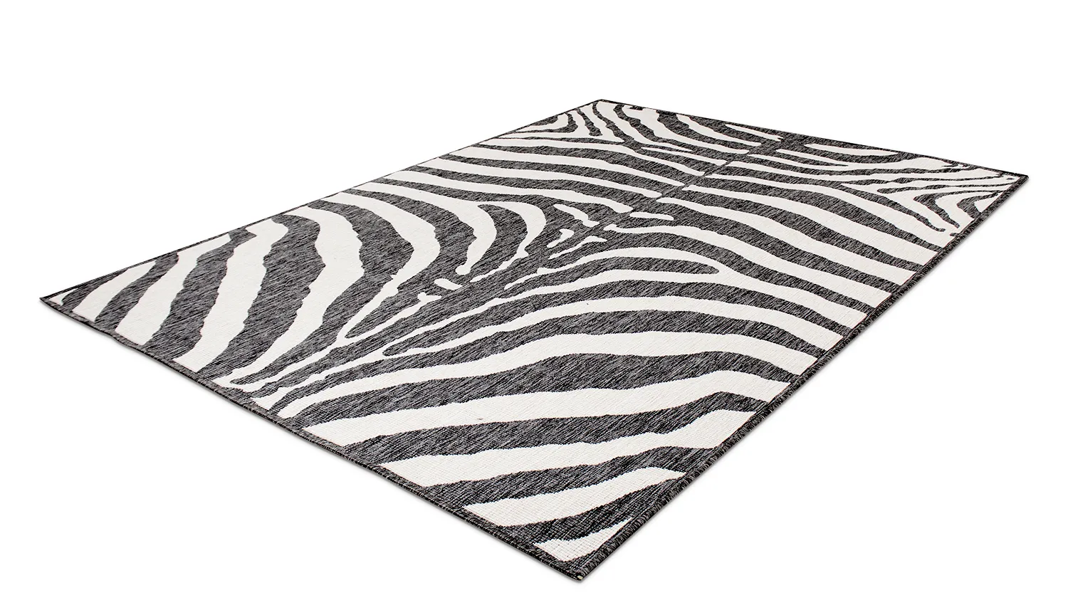 Beltéri és kültéri szőnyeg - Winona (fekete)