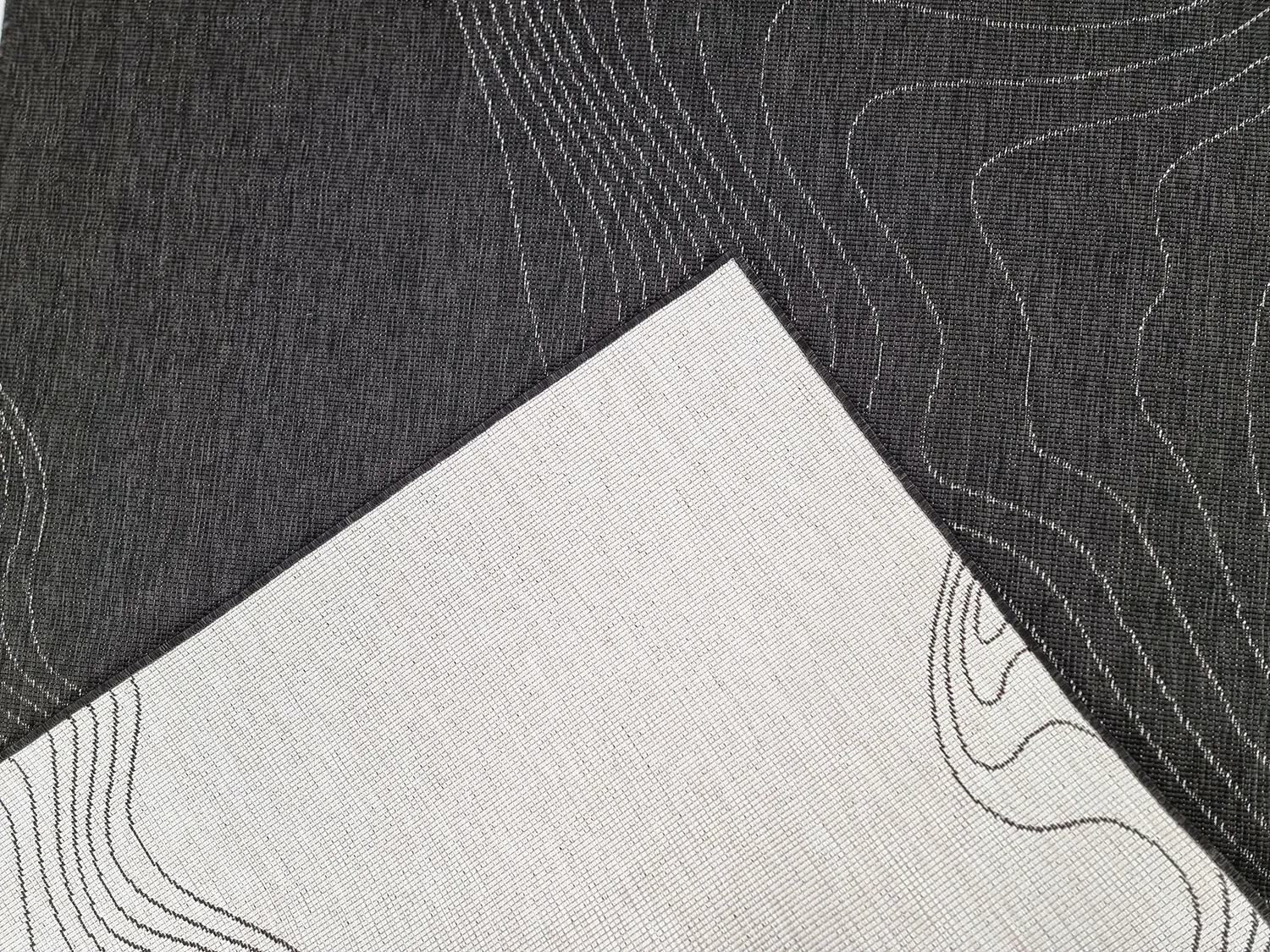 Beltéri és kültéri szőnyeg - Zelmare (fekete)