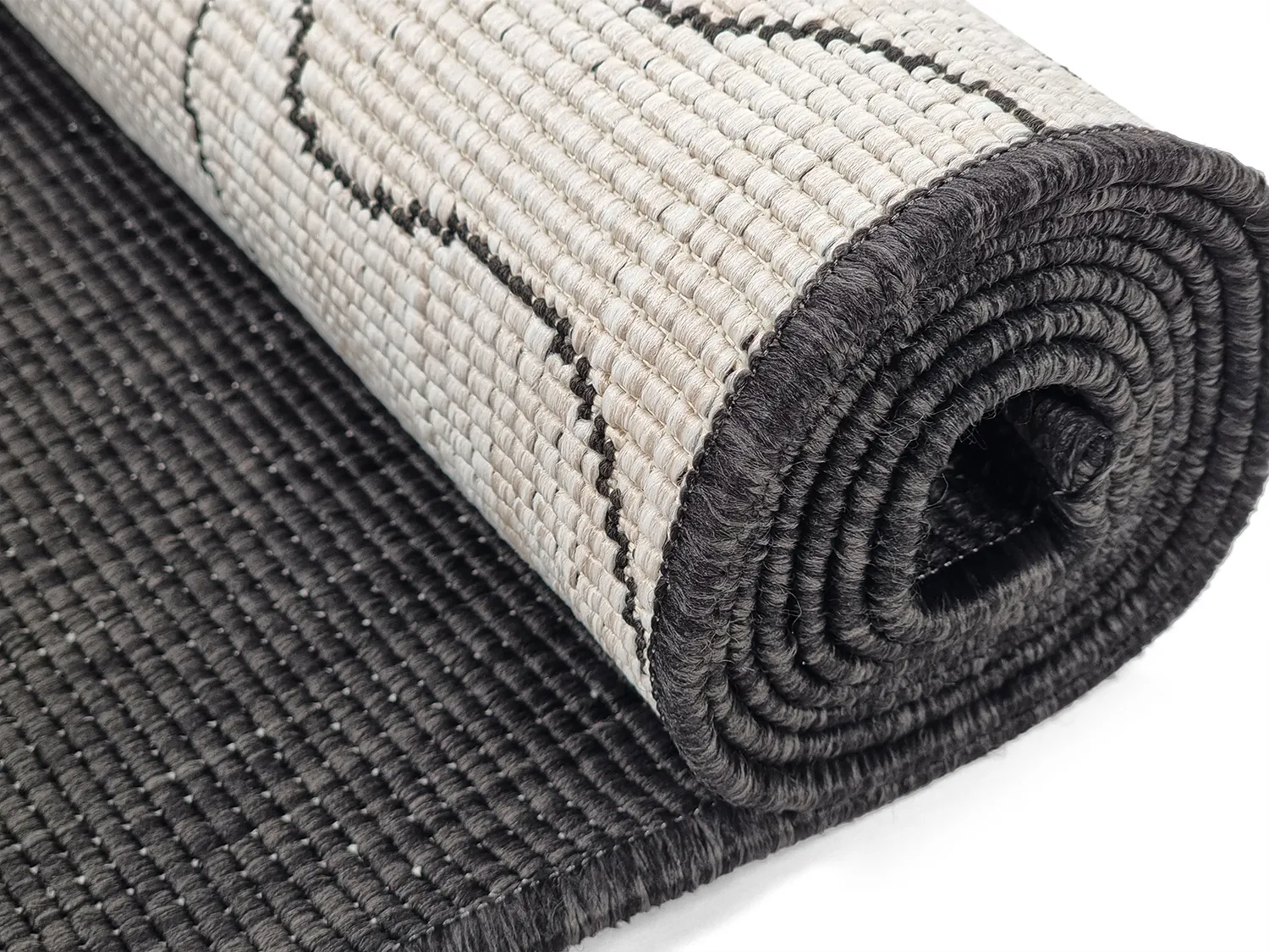 Beltéri és kültéri szőnyeg - Zelmare (fekete)