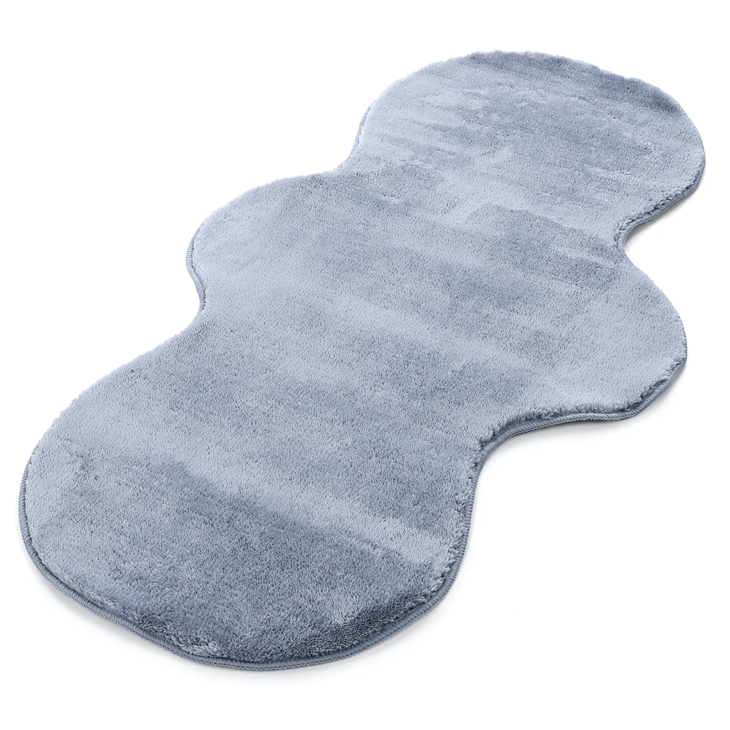 Hullámos Futószőnyeg - Aranga Super Soft Fur (acélkék)