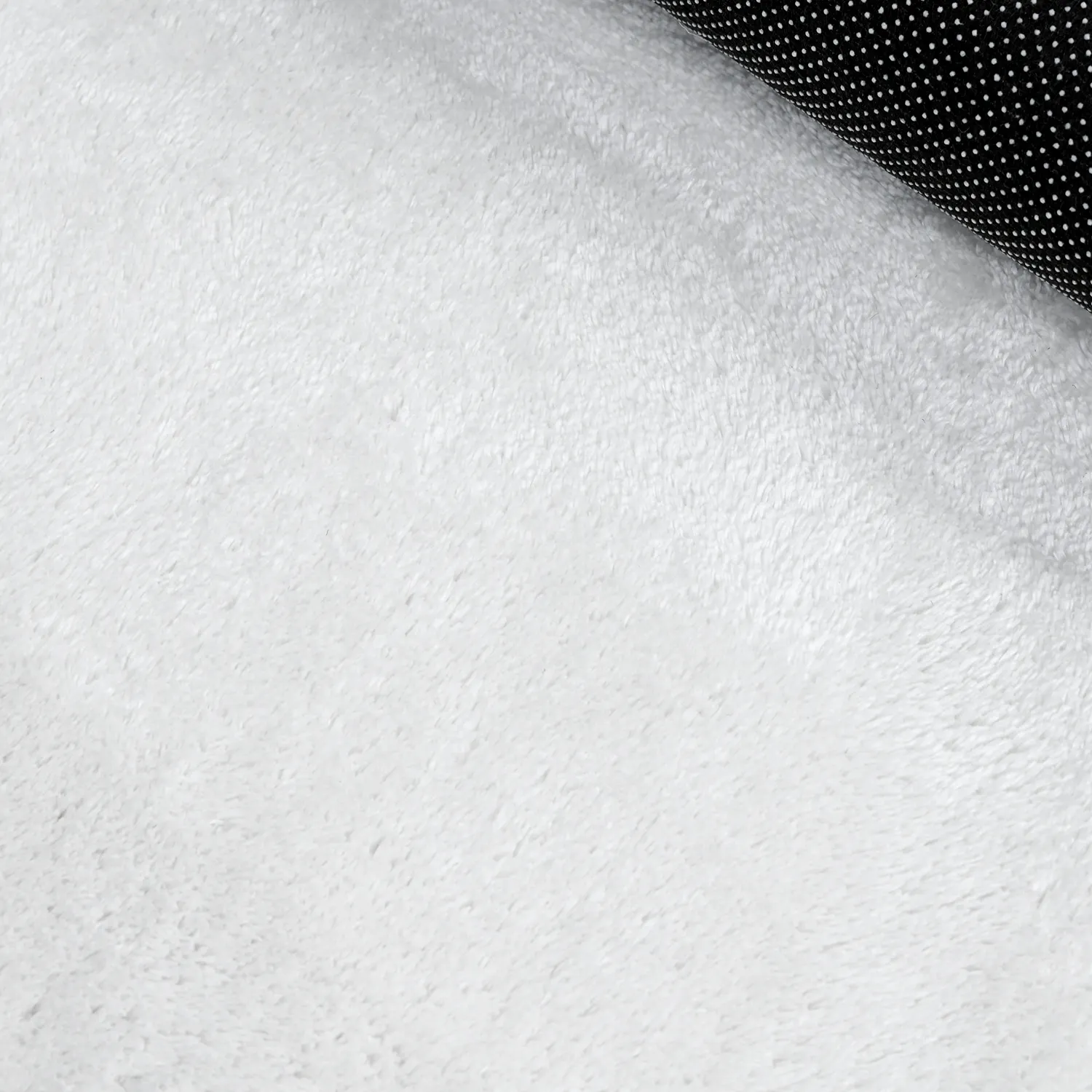 Hullámos Kerek Szőnyeg - Aranga Super Soft Fur (fehér)