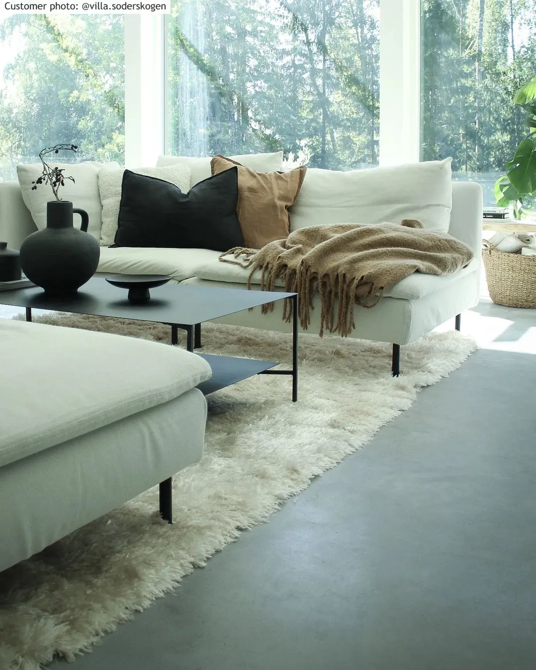 Shaggy szőnyeg - Janjira (offwhite)