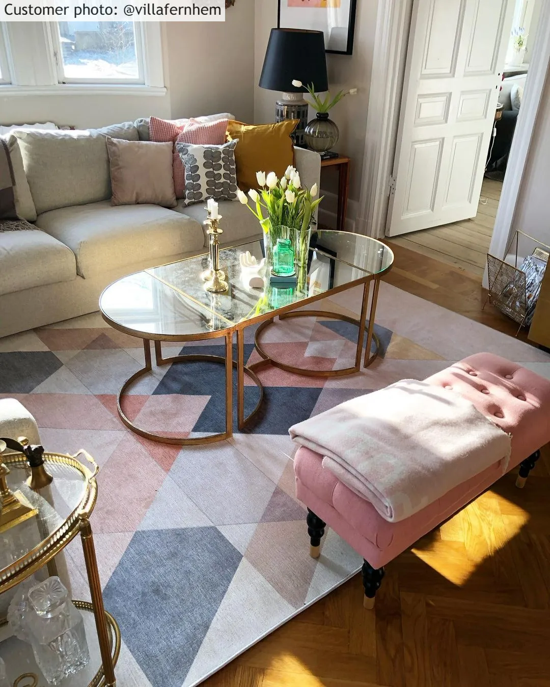 Wilton szőnyeg - Jeral (bezs/többszínű)