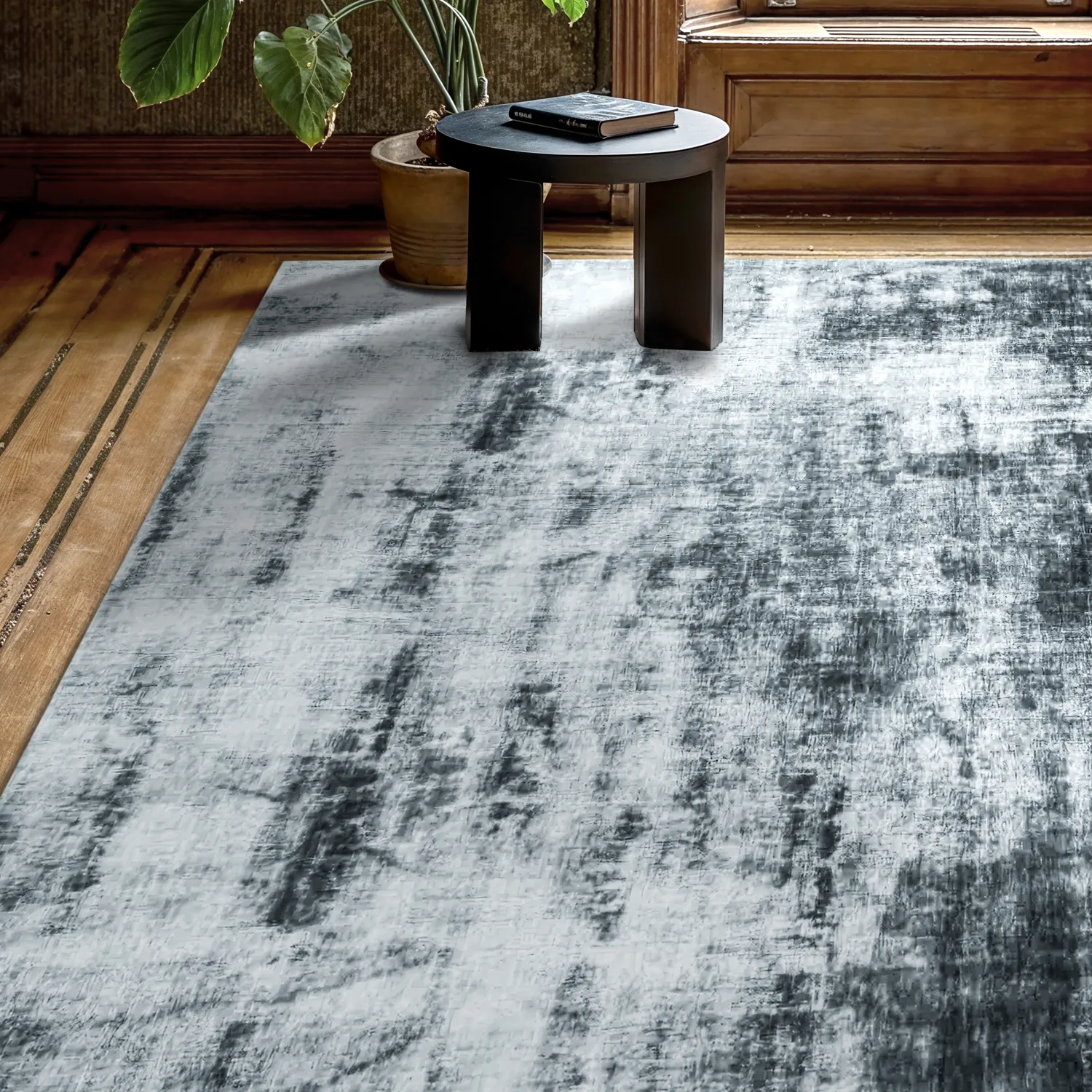 Viskóz szőnyeg - Jodhpur Special Luxury Edition kék/szürke