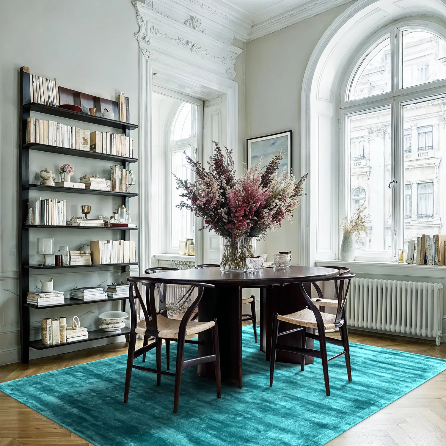 Viskóz szőnyeg - Jodhpur Special Luxury Edition (türkiz)