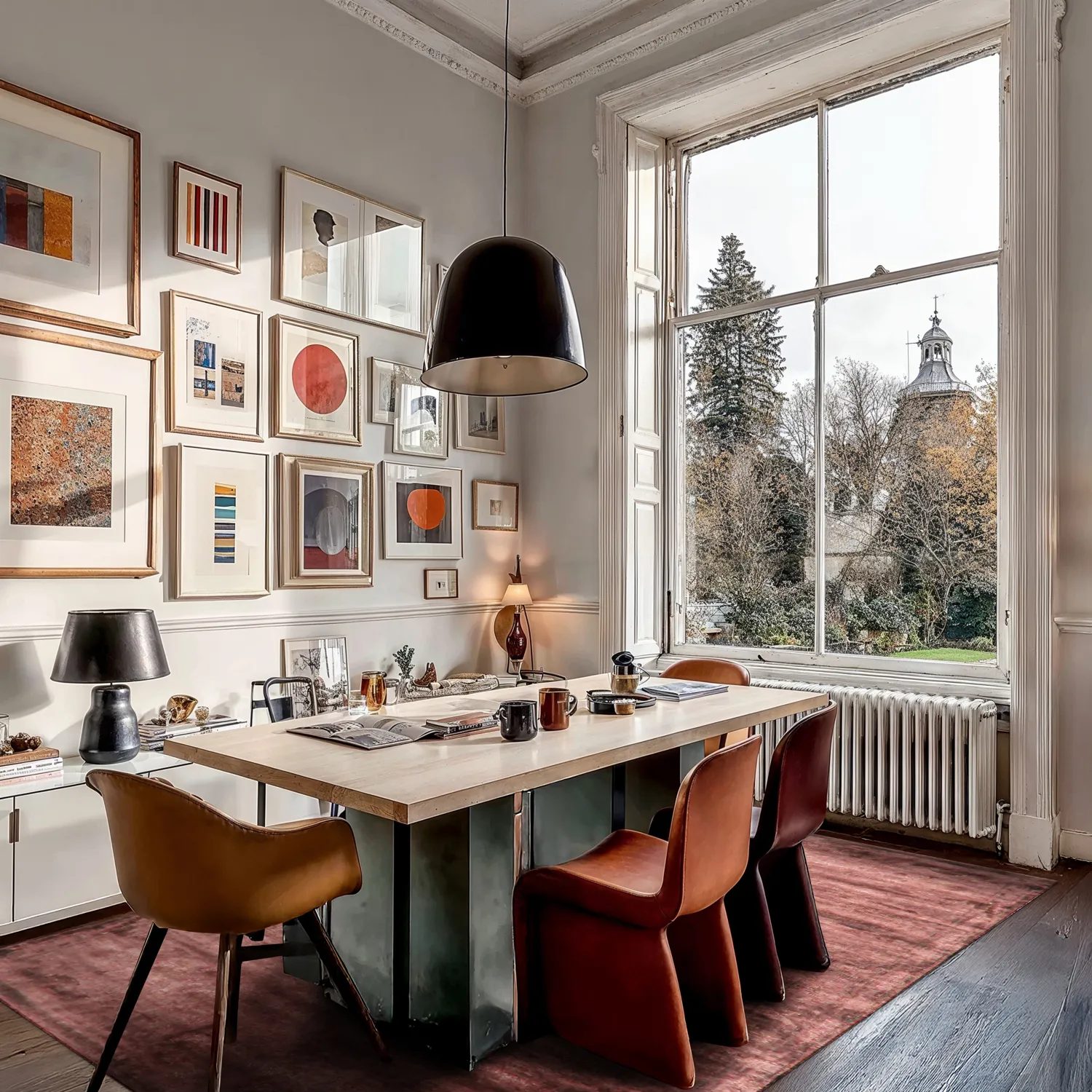 Viskóz szőnyeg - Jodhpur Special Luxury Edition (borvörös)