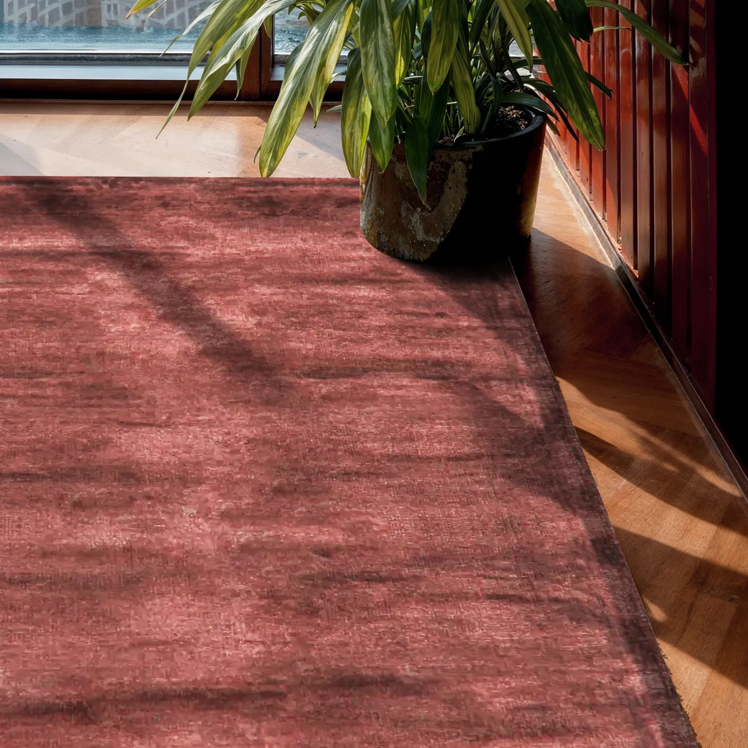 Viskóz szőnyeg - Jodhpur Special Luxury Edition (borvörös)