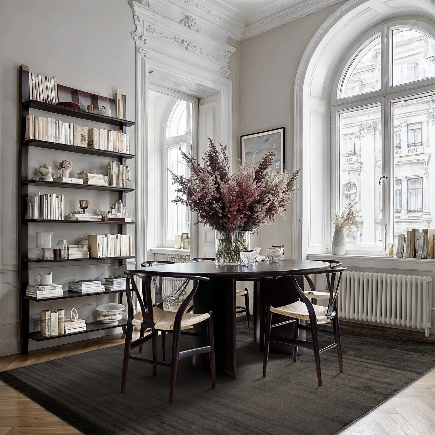 Wilton szőnyeg - Art Silk (fekete)