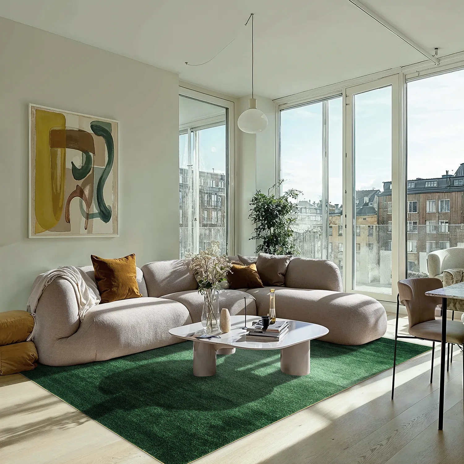 Wilton szőnyeg - Bacalar (sötétzöld)