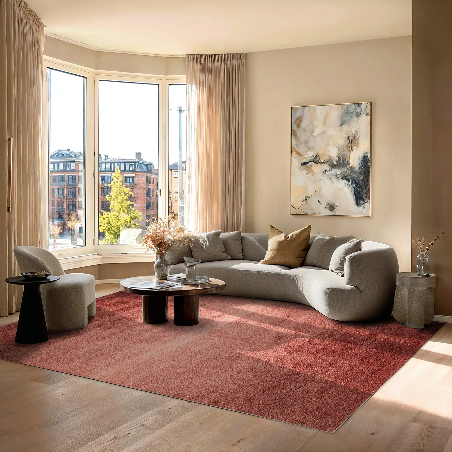 Wilton szőnyeg - Bacalar (terrakotta)