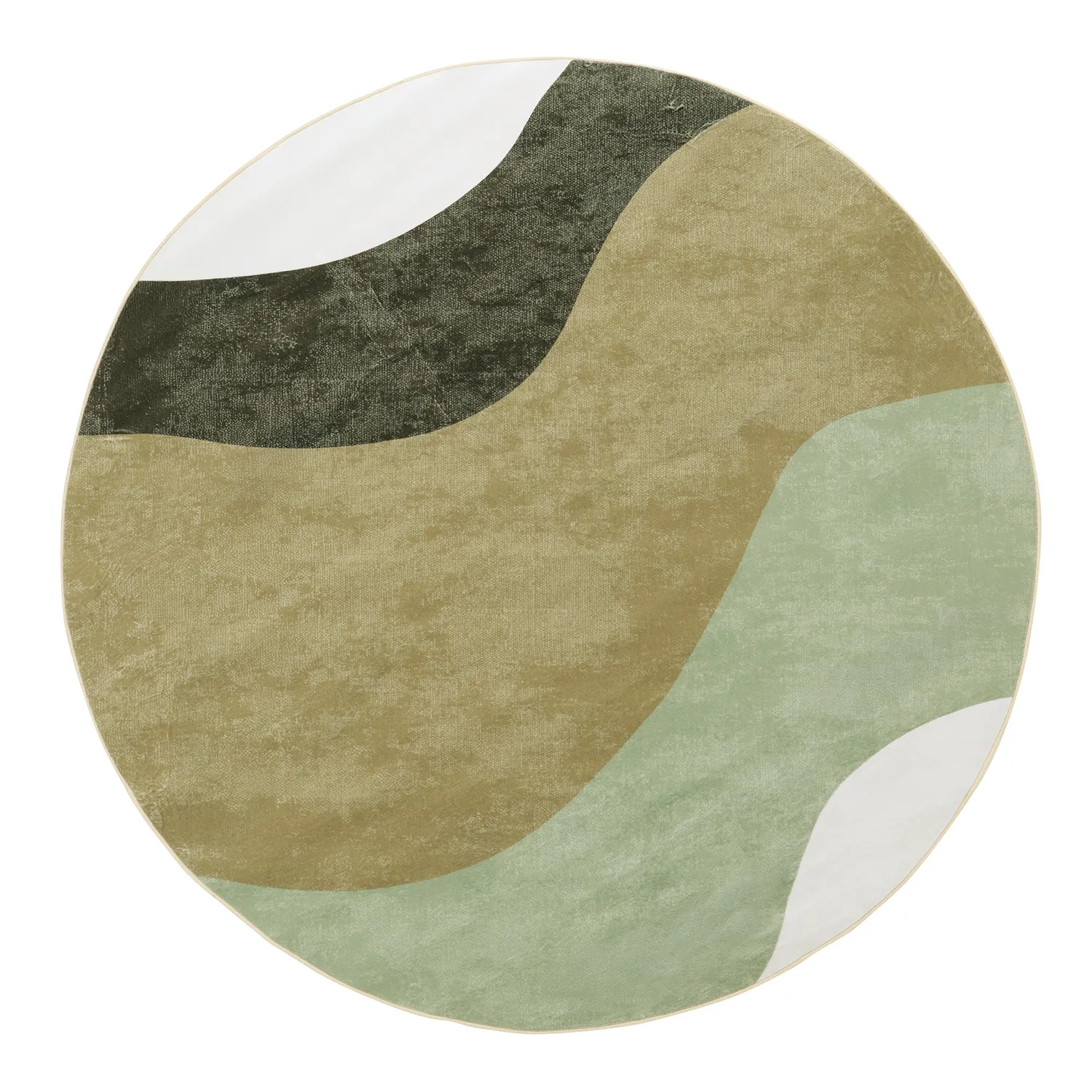 Kerek szőnyeg - Barcelona (barna)