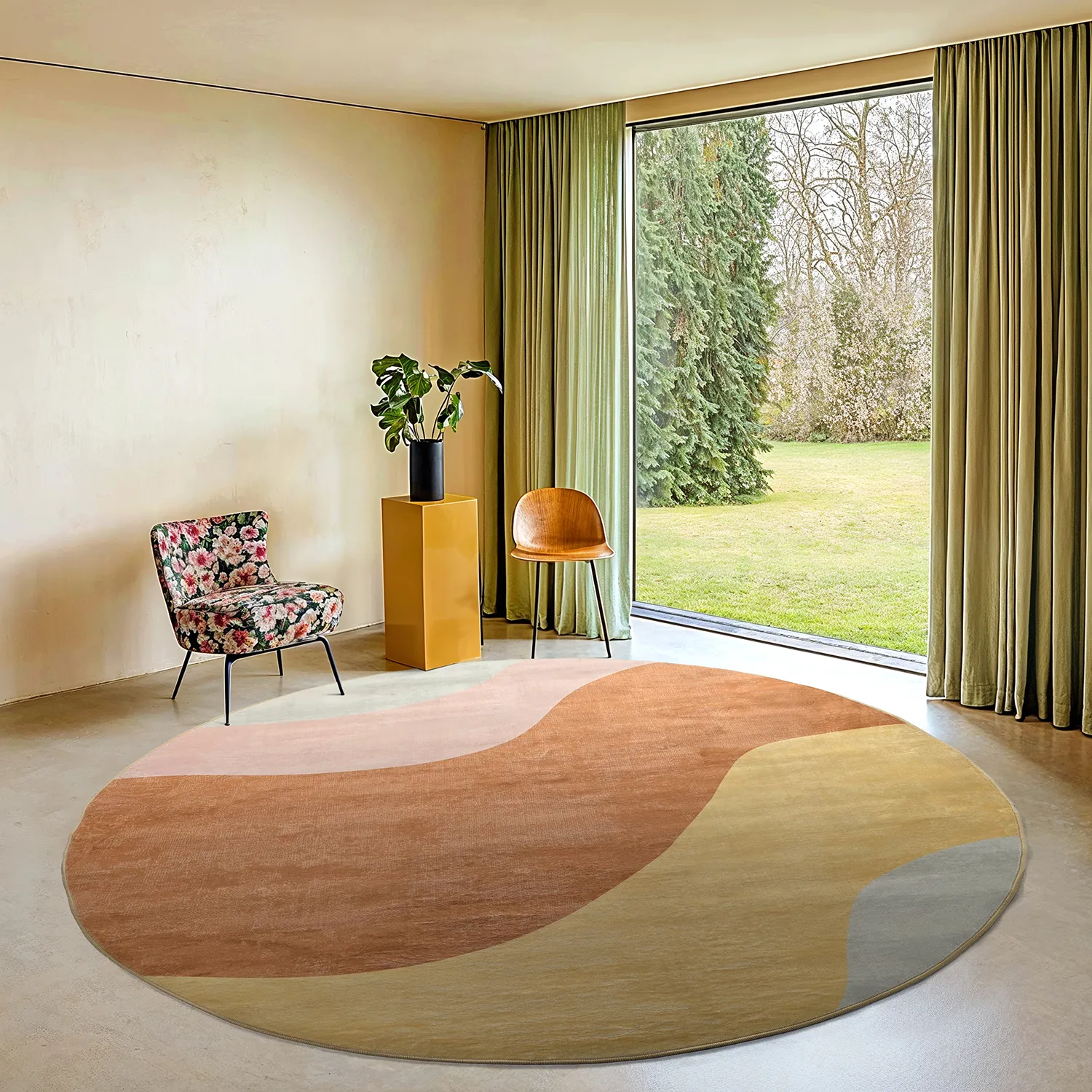 Kerek szőnyeg - Barcelona (pezsgő)