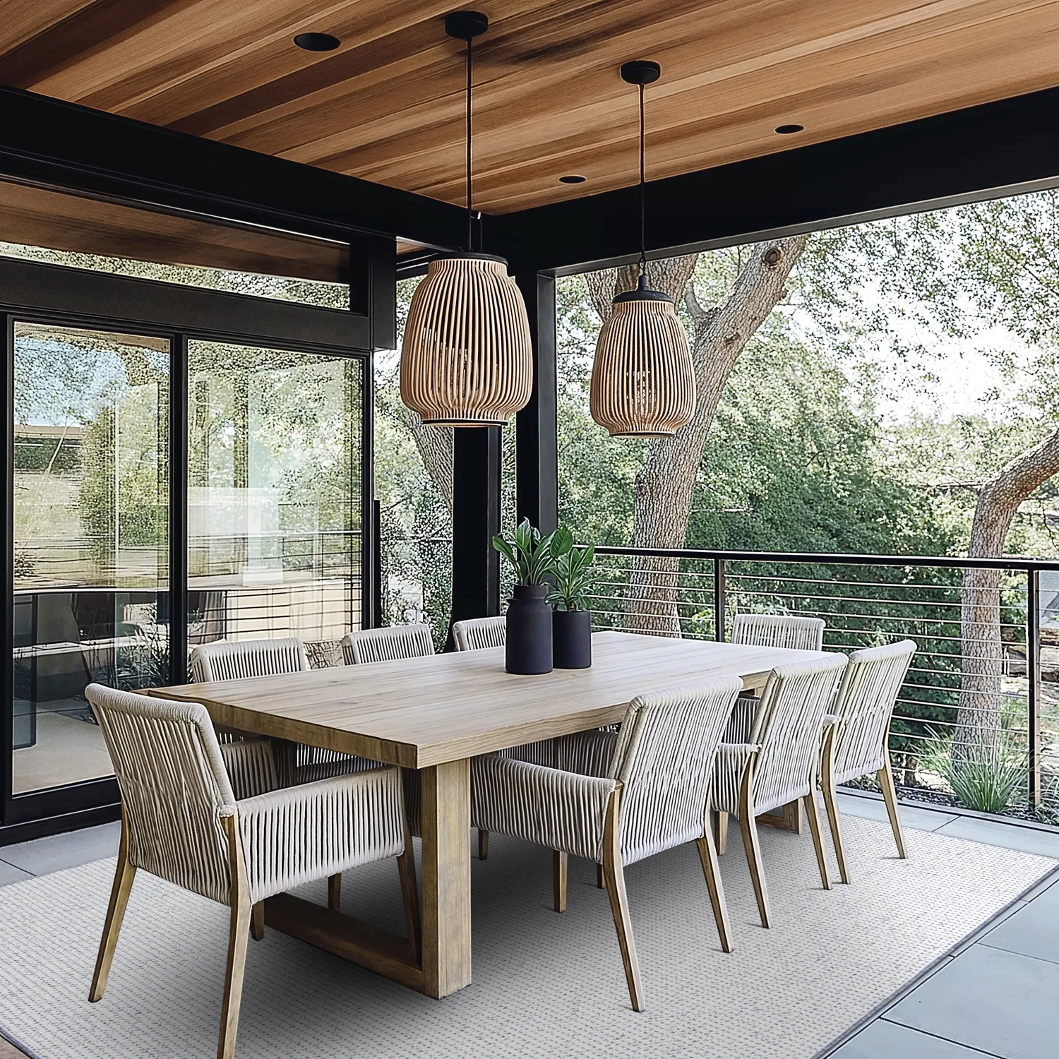 Beltéri és kültéri szőnyeg - Bergen (ezüst)