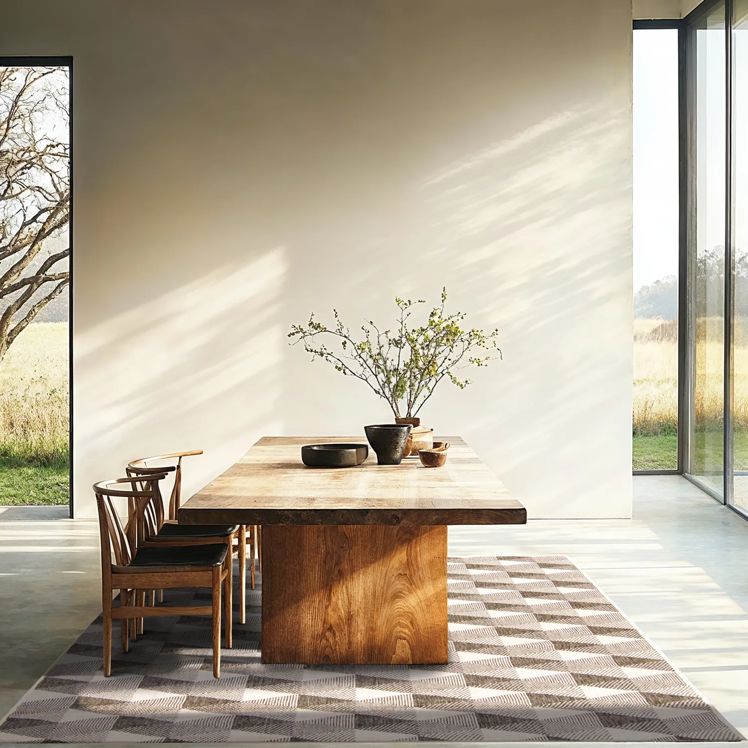 Beltéri és kültéri szőnyeg - Brussels Pattern (szürke)