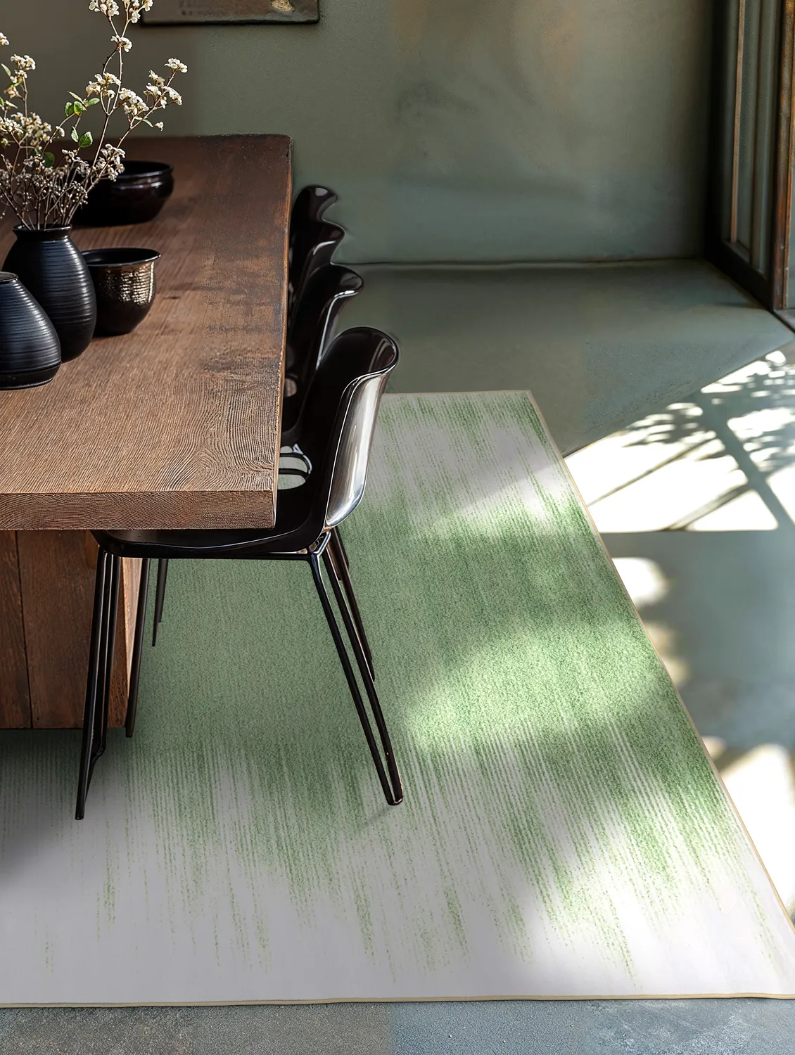 Wilton szőnyeg - Cara (világoszöld/bézs)