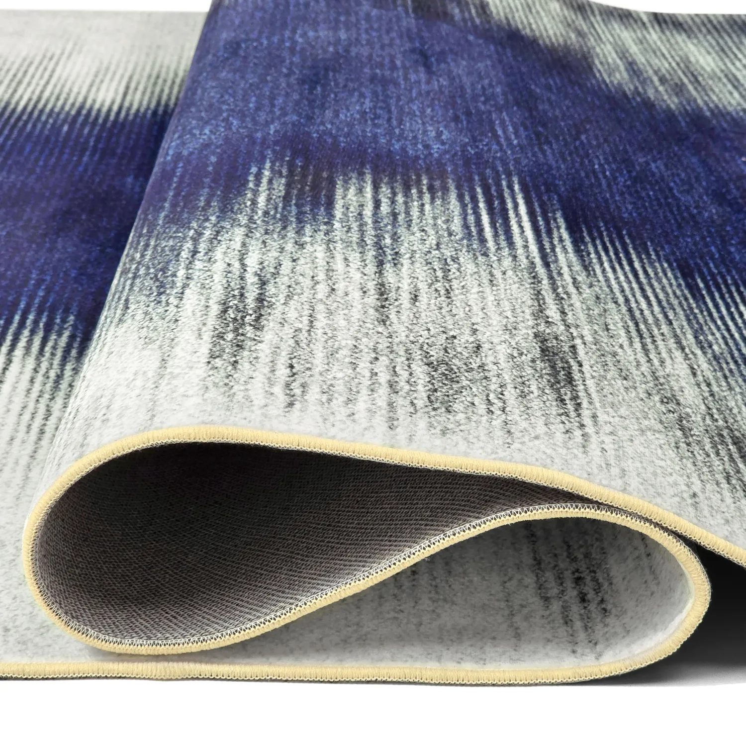 Wilton szőnyeg - Cara (fehér/sötétkék)