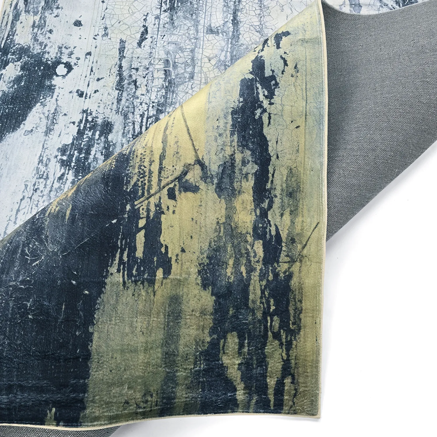 Wilton szőnyeg - Dolmio (fekete/sárga)