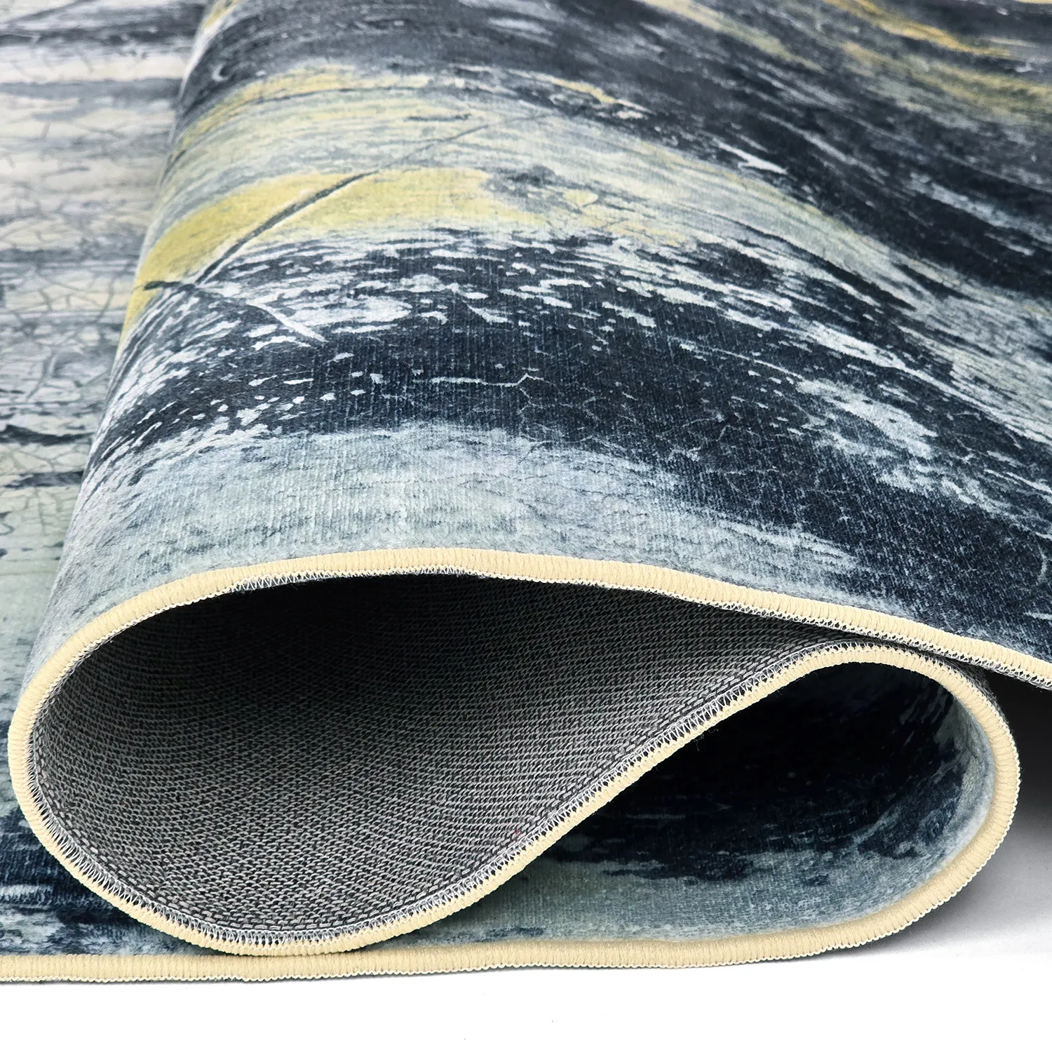 Wilton szőnyeg - Dolmio (fekete/sárga)