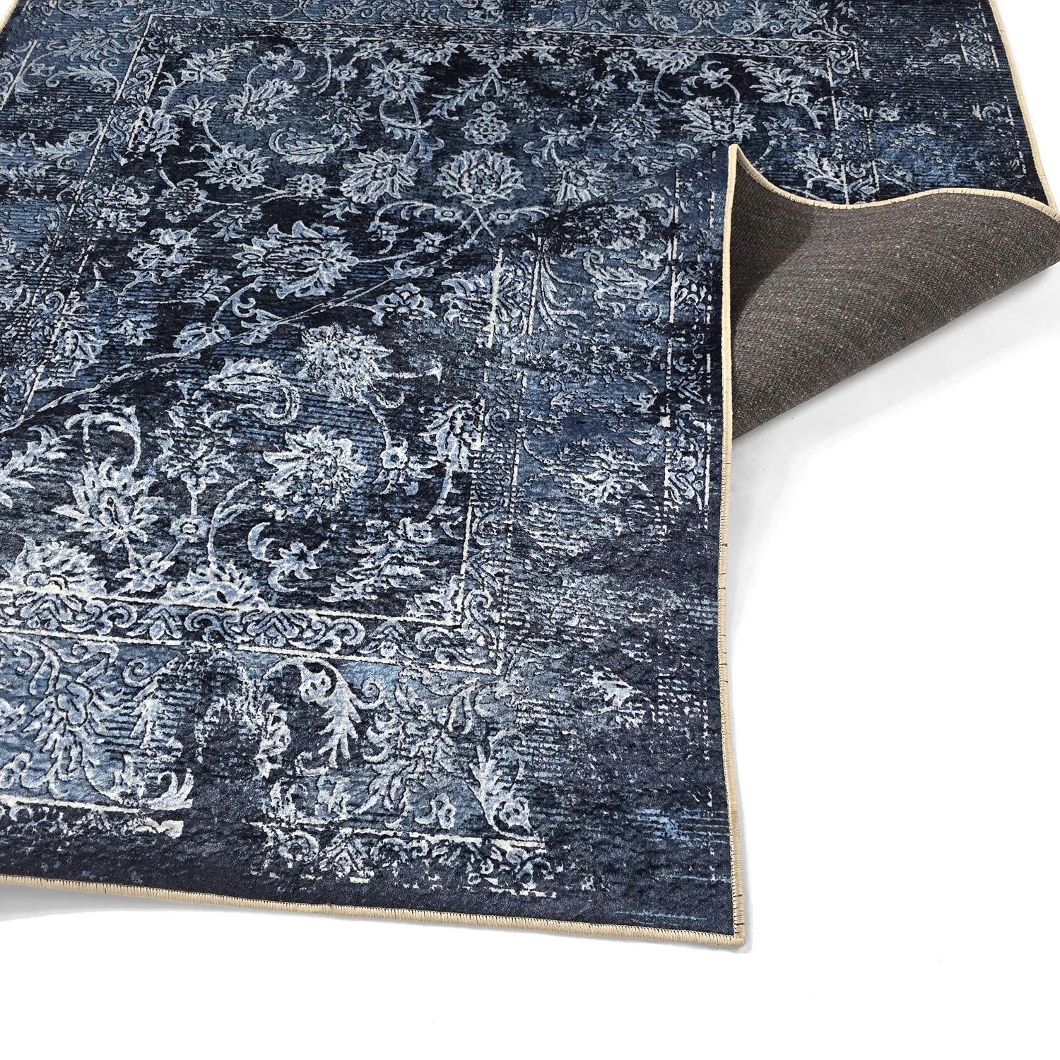 Wilton szőnyeg - Flowers (kék)