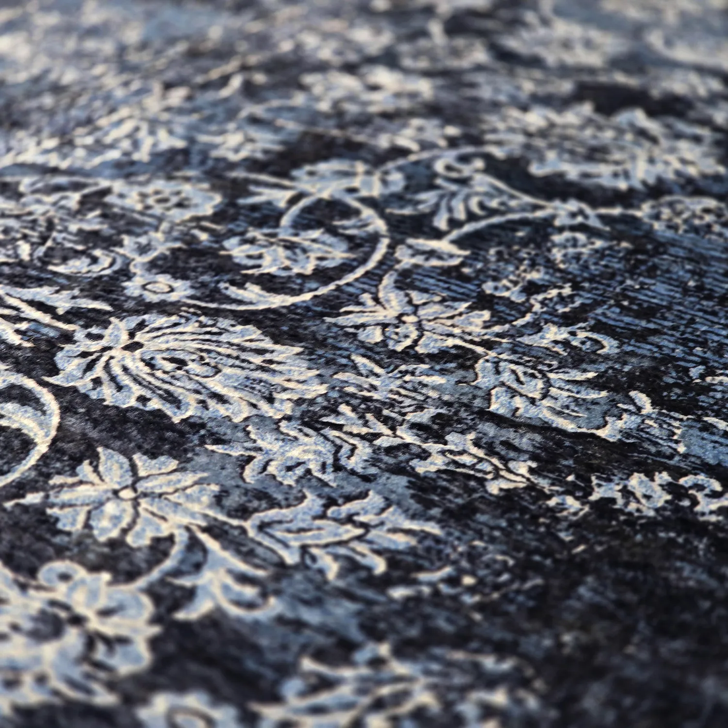 Wilton szőnyeg - Flowers (kék)