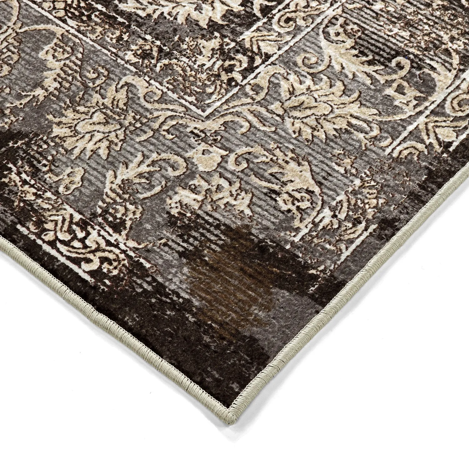 Wilton szőnyeg - Flowers (barna)