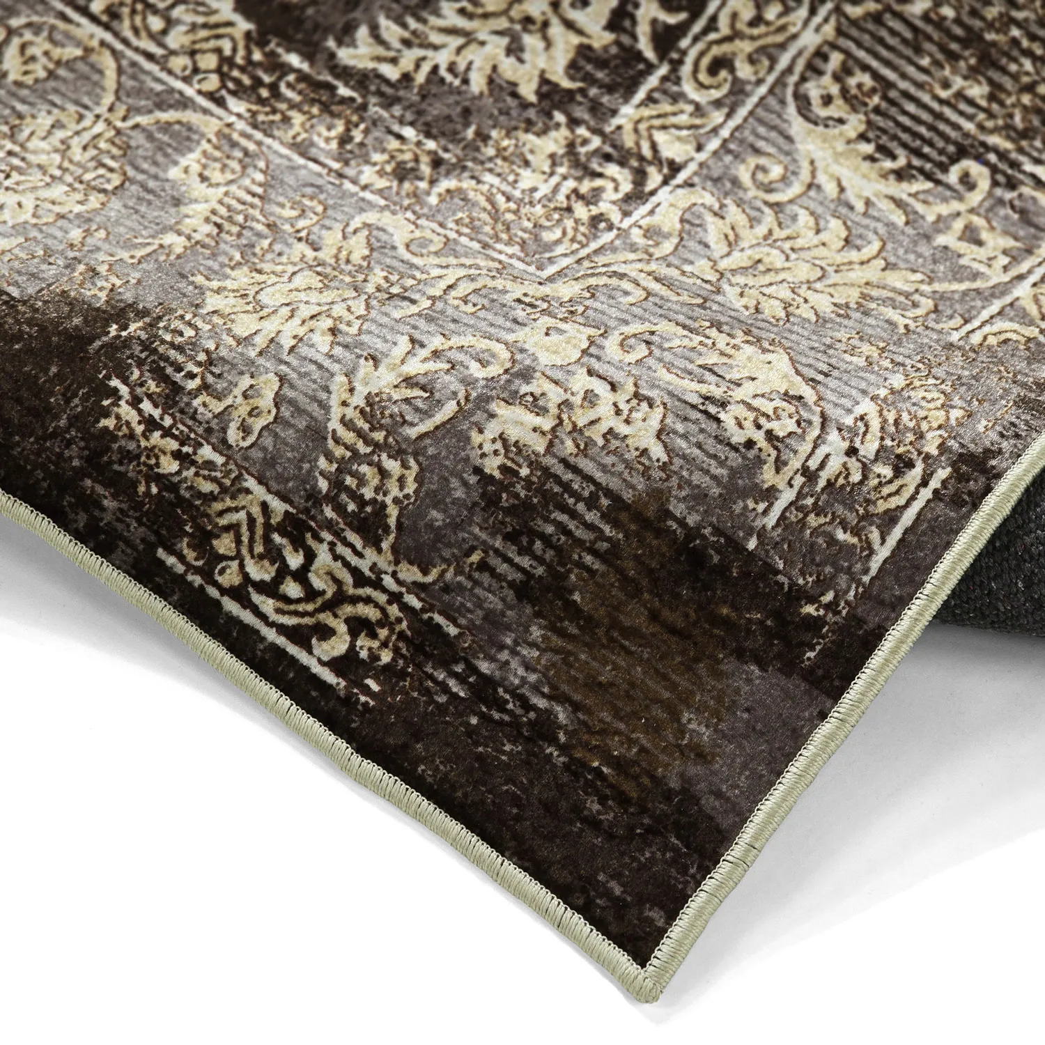 Wilton szőnyeg - Flowers (barna)