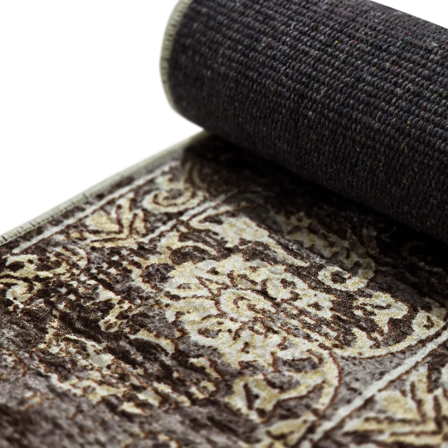 Wilton szőnyeg - Flowers (barna)