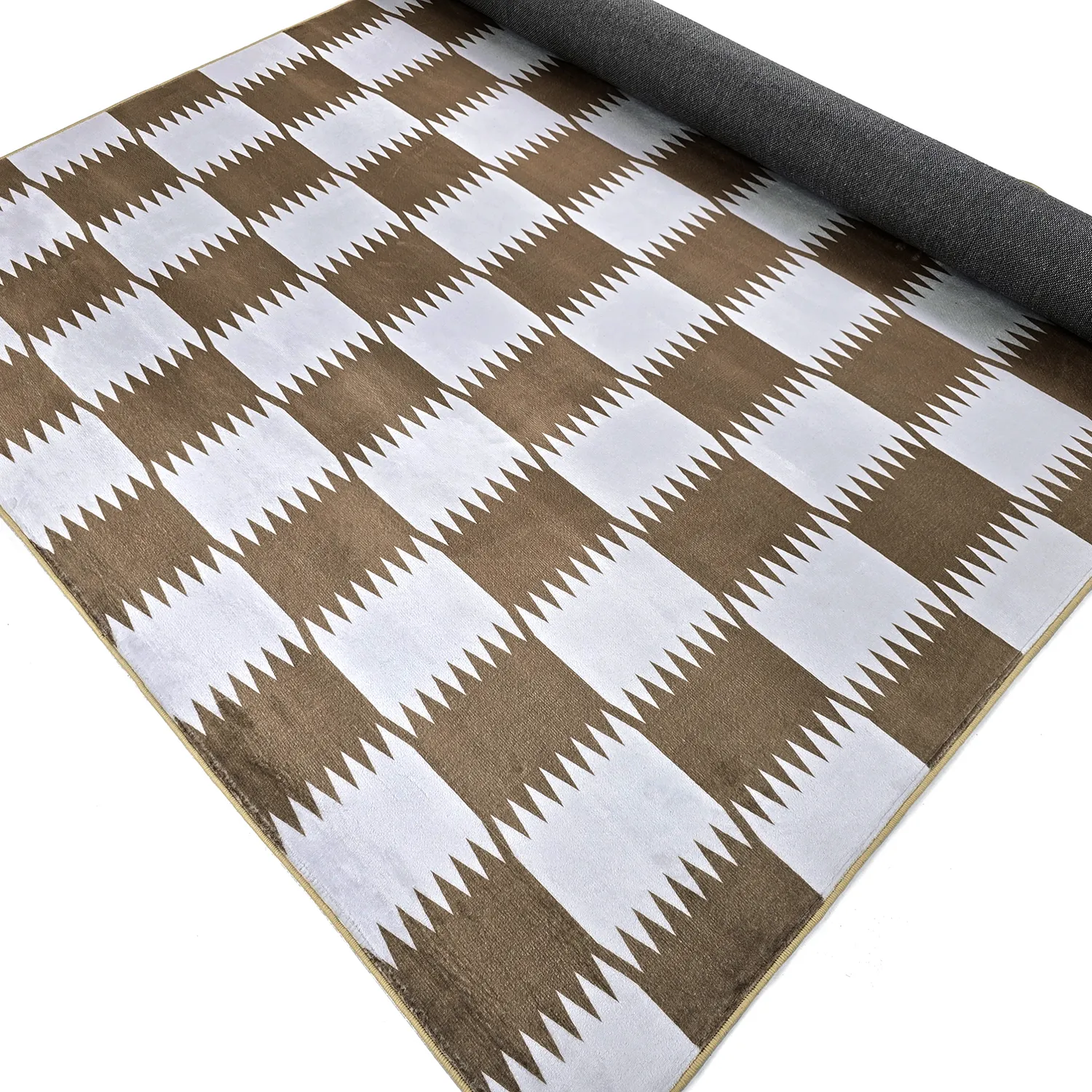 Wilton szőnyeg - Gobi (barna/fehér)