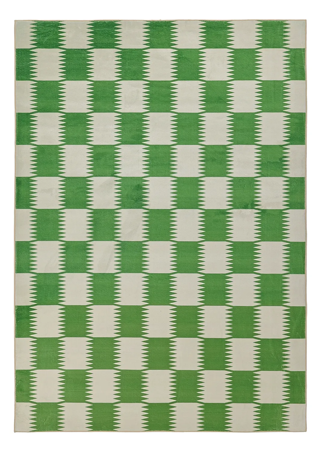 Wilton szőnyeg - Gobi (zöld/fehér)