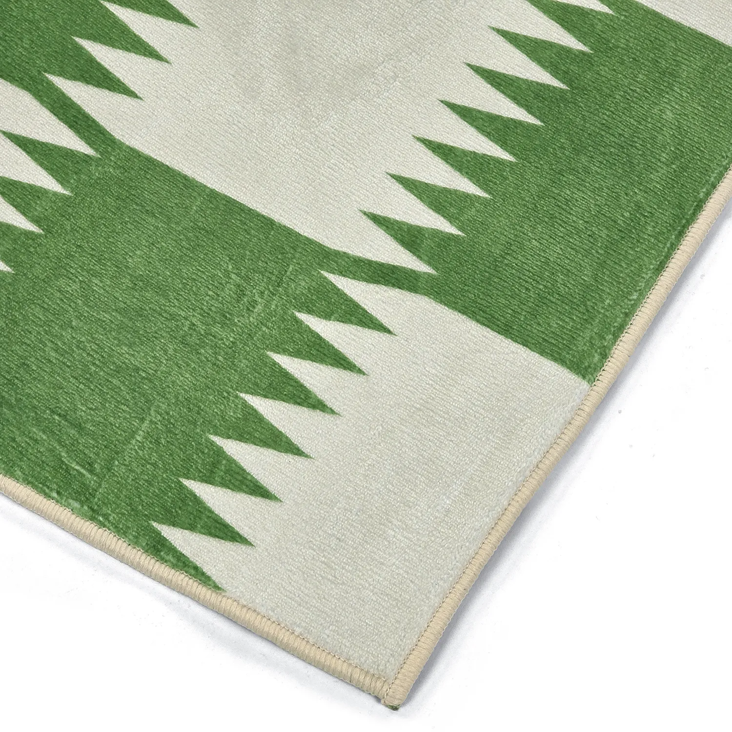 Wilton szőnyeg - Gobi (zöld/fehér)