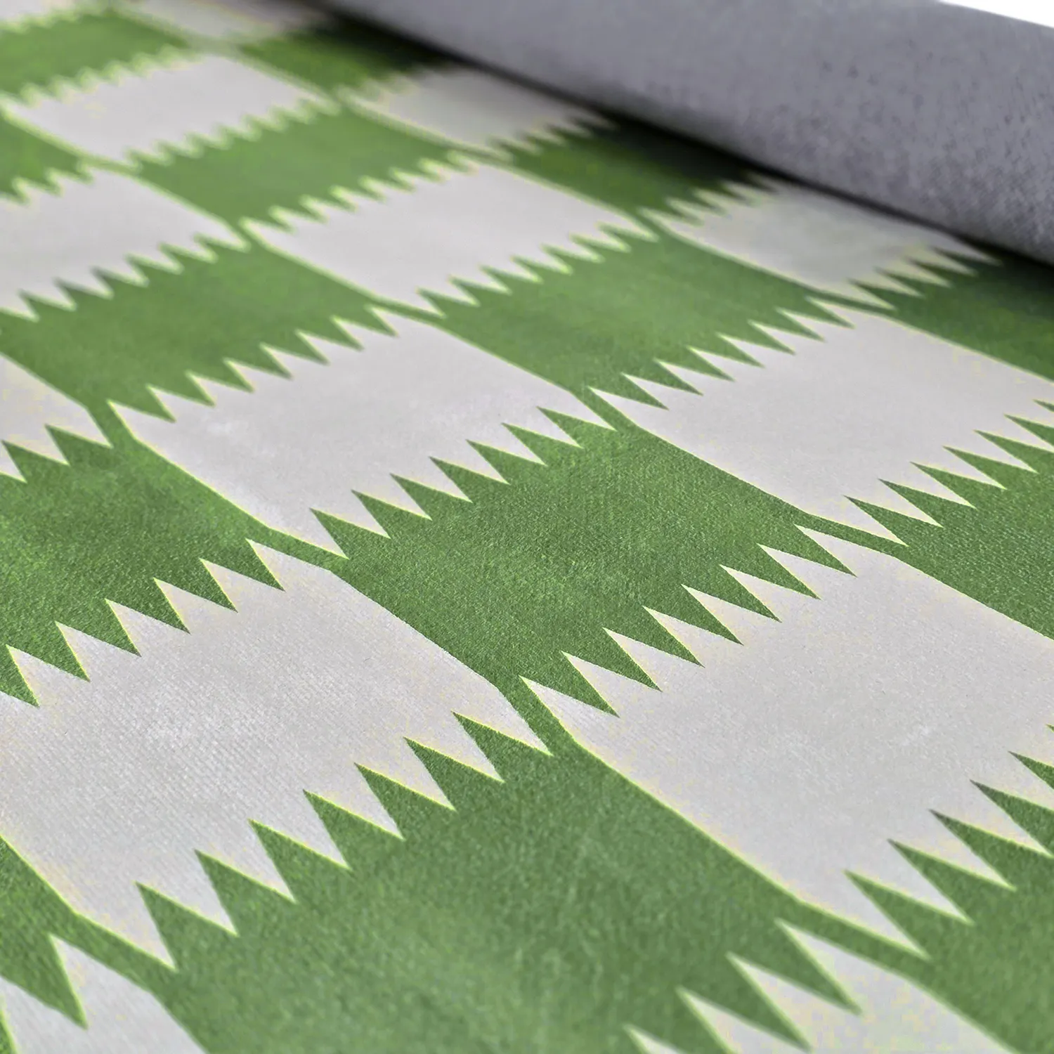 Wilton szőnyeg - Gobi (zöld/fehér)