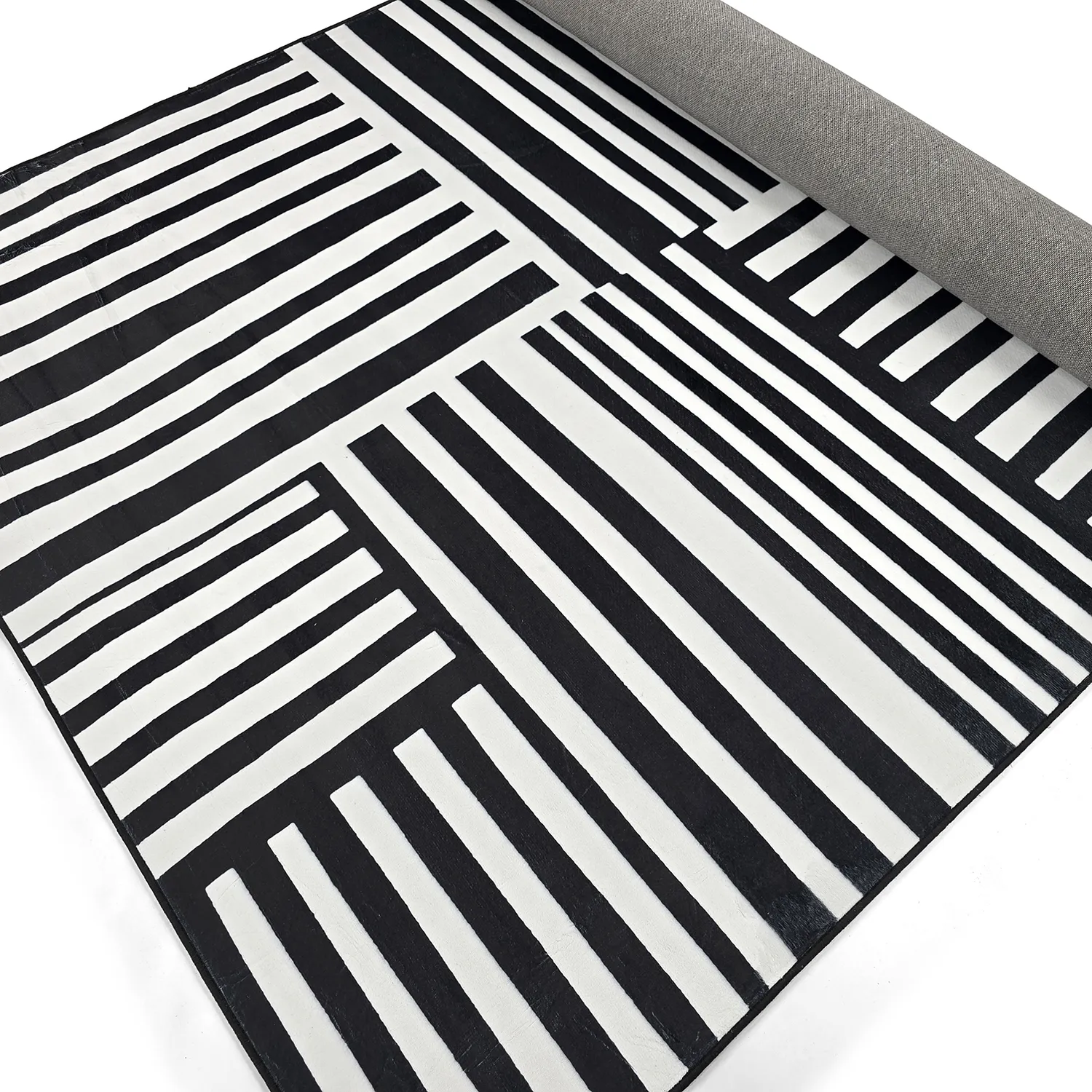 Wilton szőnyeg - Joma (fekete/fehér)