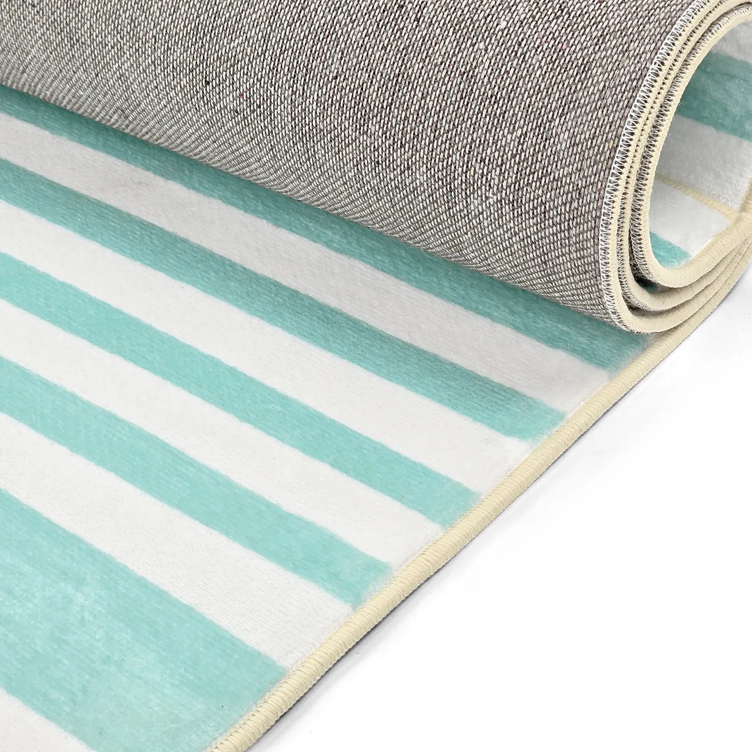 Wilton szőnyeg - Joma (türkiz/fehér)