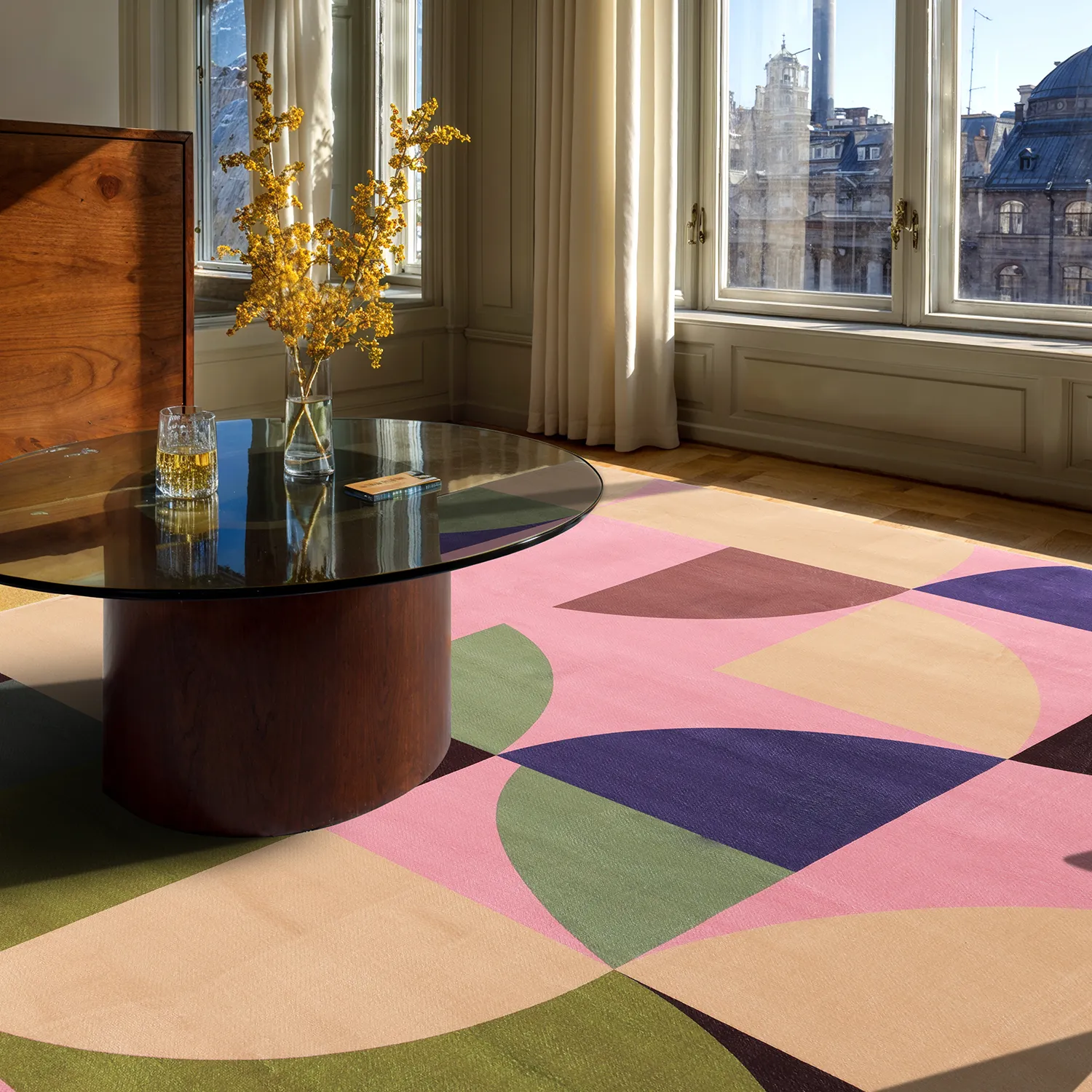 Wilton szőnyeg - Kalami (rózsaszín/multi)