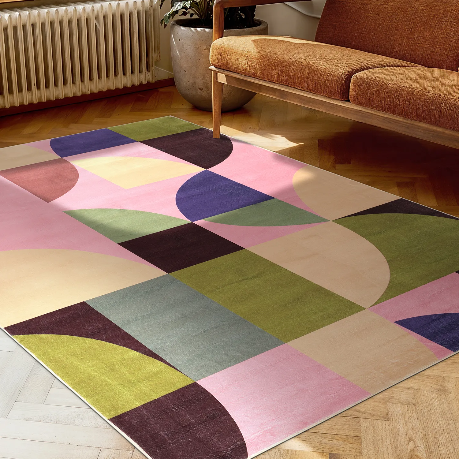 Wilton szőnyeg - Kalami (rózsaszín/multi)